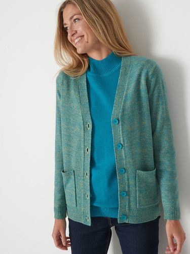 Gilet classique en maille chinée - Daxon - Modalova