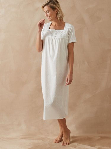 Chemise de nuit plumetis - Daxon - Modalova