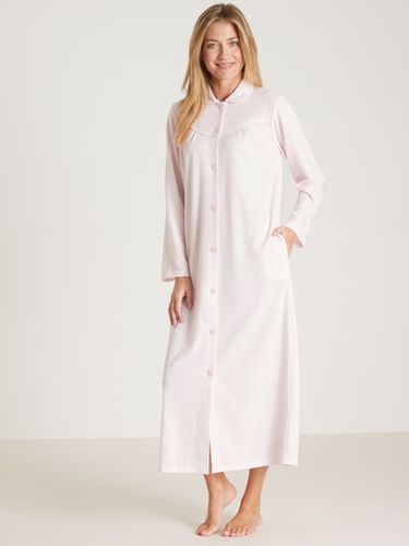 Robe de chambre en maille gaufrée - Daxon - Modalova