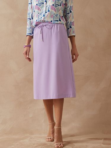 Jupe trapèze élastiquée - Daxon - Modalova