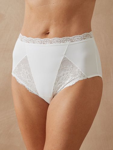 Lot 2 culottes gainantes avec dentelle - Daxon - Modalova
