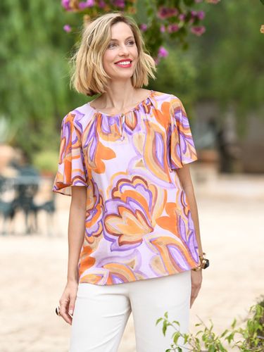 Blouse manches papillon - Daxon - Modalova