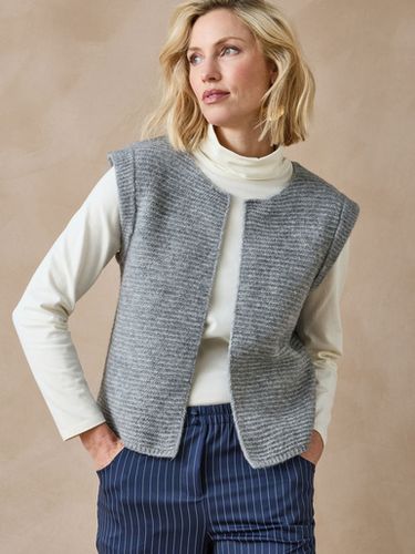 Gilet point mousse sans manches - Daxon - Modalova