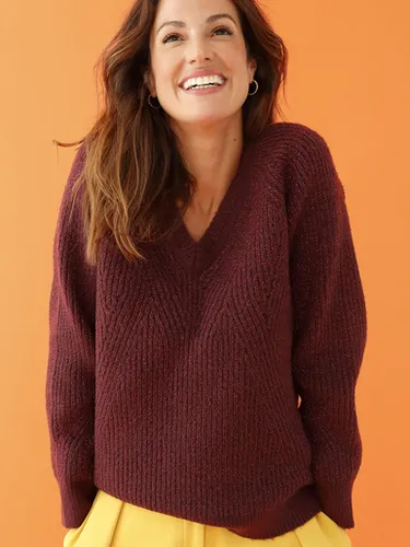 Pull côtes perlées - Daxon - Modalova