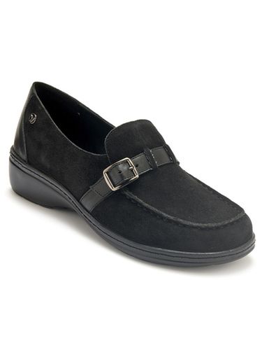 Mocassins élastiqués en cuir - Pédiconfort - Modalova