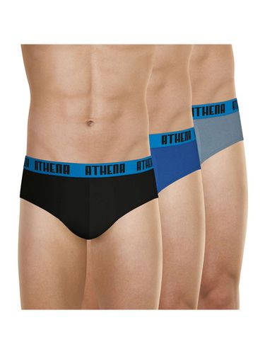 Lot de 3 slisp homme Basic Color - Athéna - Modalova