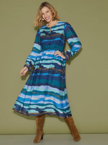 Robe manches bouffantes - Daxon - Modalova