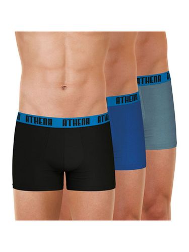 Lot de 3 boxers homme Basic Color - Athéna - Modalova