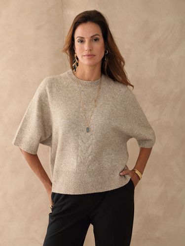 Pull manches courtes avec laine - Daxon - Modalova