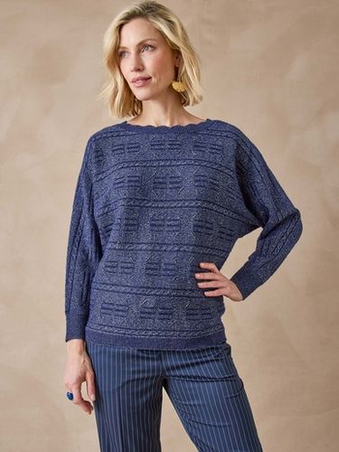 Pull point fantaisie avec laine - Daxon - Modalova