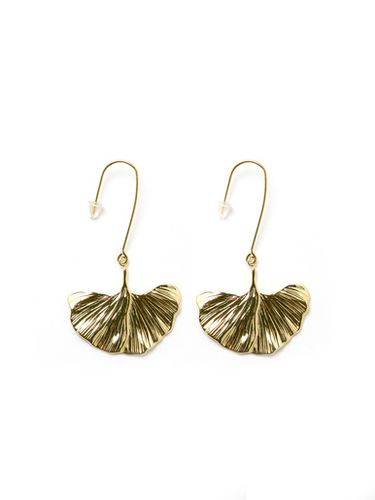 Boucles d'oreilles pendantes fleurs - Daxon - Modalova
