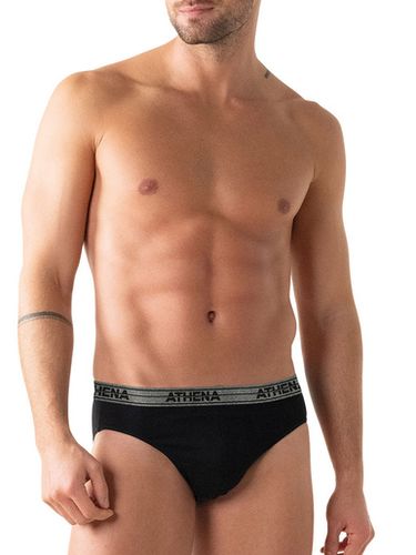 Lot de 4 slips Basic Coton - Athéna - Modalova