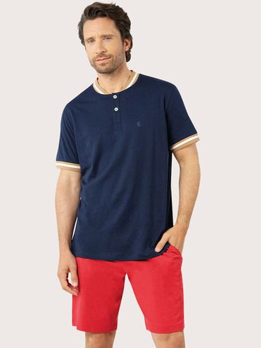 Pyjama court Caual col tunisien - Eminence - Modalova