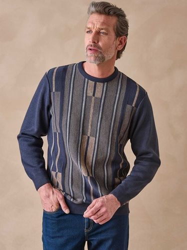 Pull jacquard avec laine - Daxon - Modalova