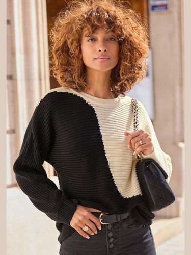 Pull en tricot encolure ronde - - Vivance - Modalova