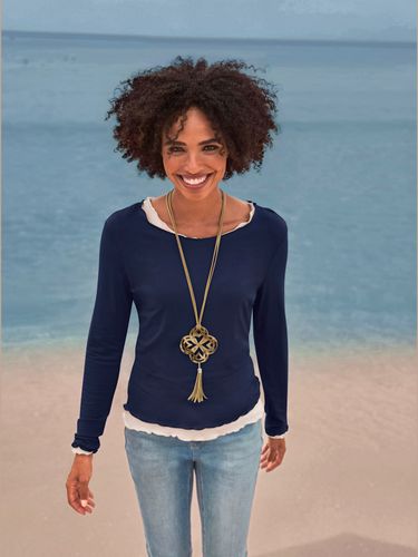 Ensemble t-shirts qualité viscose douce - - Linea Tesini - Modalova