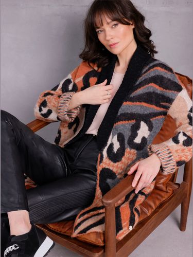 Veste en tricot jacquard tricot jacquard de qualité - - CREATION L PREMIUM - Modalova