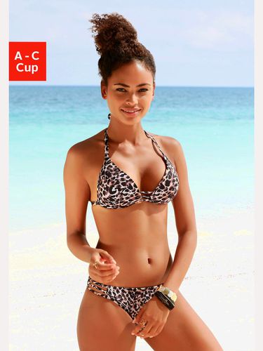 Bikini triangle imprimé animal sauvage - LASCANA - Modalova