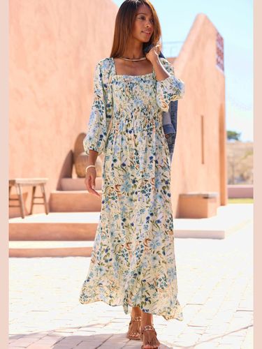 Robe longue manches 3/4 larges - - Buffalo - Modalova