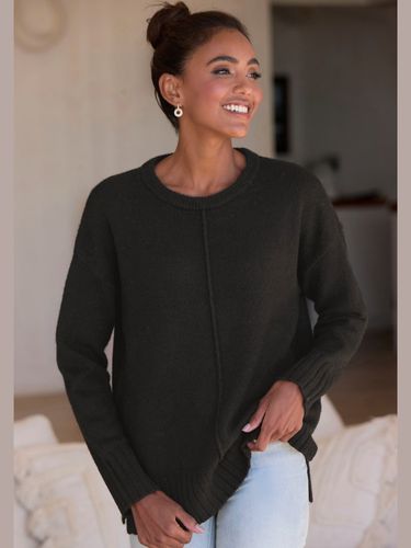 Pull col rond encolure ronde - LASCANA - Modalova