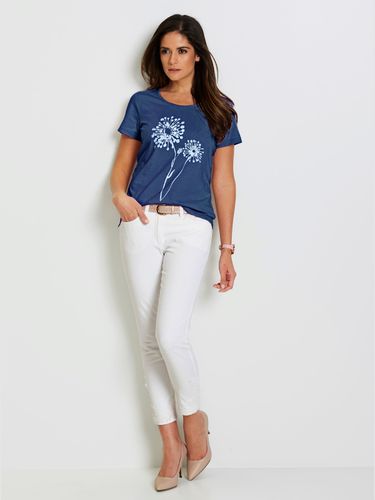 T-shirt imprimé pur coton - Helline - Modalova