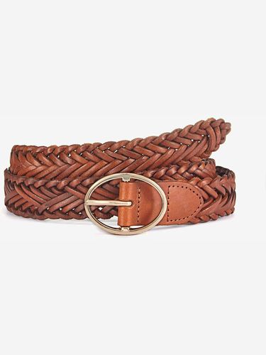 Ceinture en cuir forme personnalisée grâce à l'aspect tressé - LASCANA - Modalova