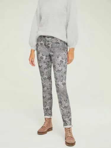 Pantalon imprimé coupe skinny - Linea Tesini - Modalova