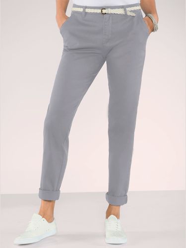 Pantalon boyfriend qualité coton - Helline - Modalova