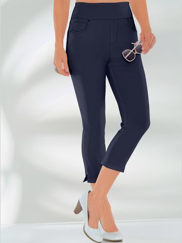 Pantalon ceinture haute affinante à glissière - Collection L - Modalova