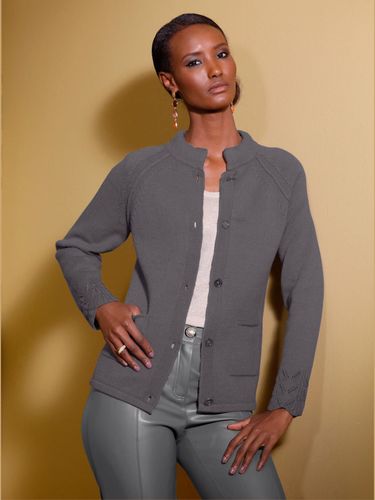 Veste en tricot manches raglan - Creation L - Modalova