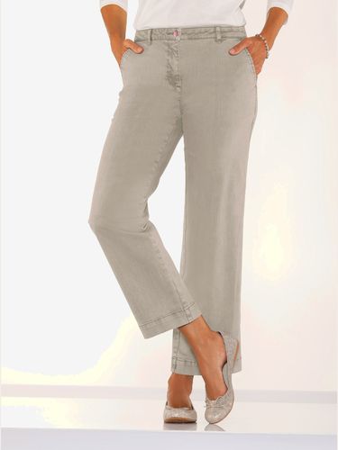 Jupe-culotte 96% coton - sable - Helline - Modalova