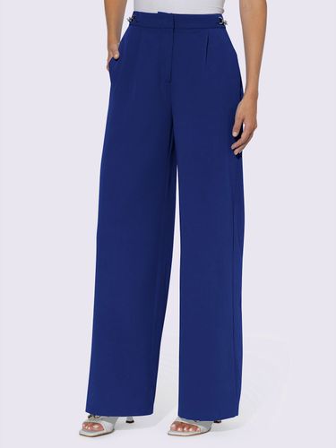 Pantalon tailleur jambes larges mode - Ashley Brooke - Modalova