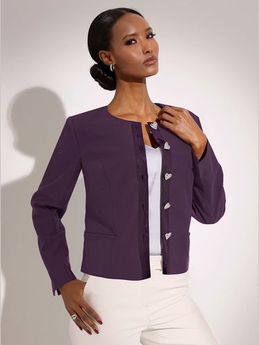 Blazer en mélange de lyocell 63% lyocell (tencel) - Creation L - Modalova