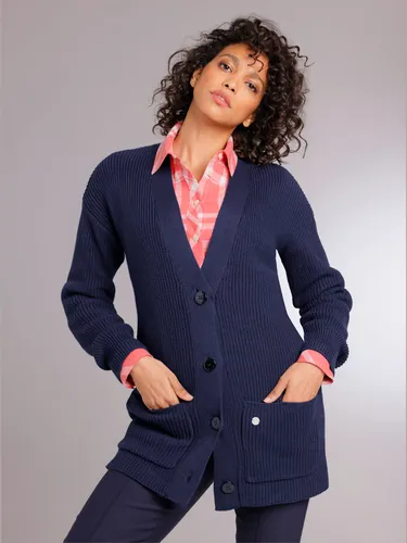 Veste longue en tricot - CREATION L PREMIUM - Modalova