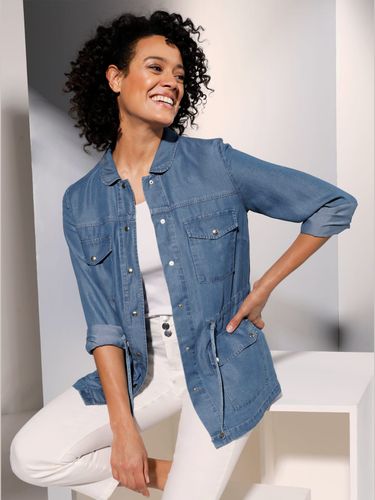 Blazer chemisier pur lyocell - CREATION L PREMIUM - Modalova