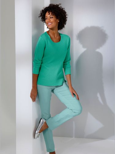 Pull à manches longues mélange coton et lyocell de qualité - - CREATION L PREMIUM - Modalova