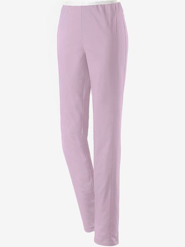 Pantalon classique uni avec ceinture élastique - Stehmann Comfort line - Modalova