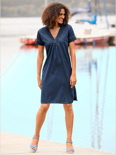 Robe en jean pur coton - Collection L - Modalova