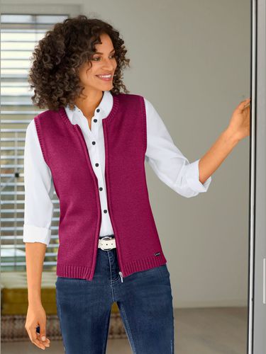 Gilet en tricot 50% coton - Collection L - Modalova