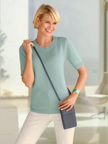 Pull à manches courtes 50% coton - Collection L - Modalova