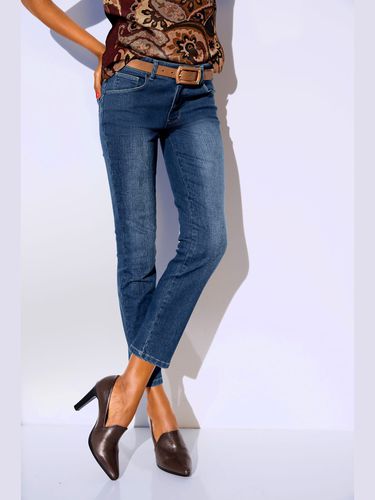 Jeans effet ventre plat longueur 7/8 - Linea Tesini - Modalova