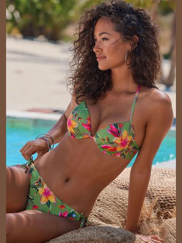 Haut de bikini push-up imprimé floral - - LASCANA - Modalova