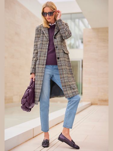 Manteau d'hiver superbe tissage en carreaux - - Rick Cardona - Modalova