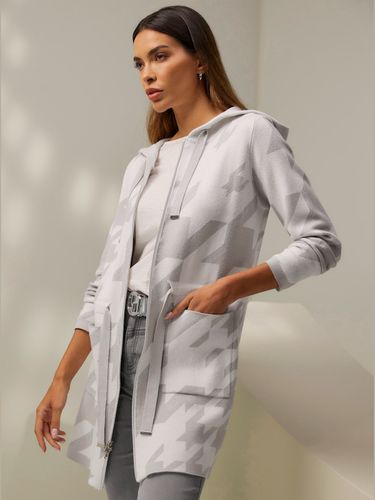 Veste longue en tricot superbe motif tricoté - - Rick Cardona - Modalova