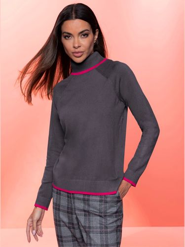Pull en tricot fin rayures contrastées - - Rick Cardona - Modalova