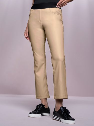 Pantalon en imitation cuir qualité douce - Rick Cardona - Modalova