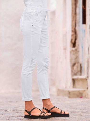 Pantalon jolies fronces à hauteur du genou - Mandarin - Modalova