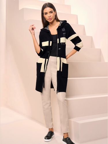 Veste à capuche en tricot viscose - - Rick Cardona - Modalova
