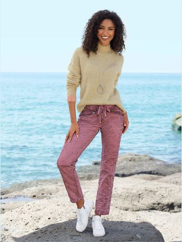 Pull à col montant fil bouclé - Linea Tesini - Modalova