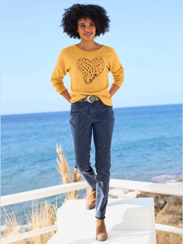 Pull chauve-souris bords roulés - Linea Tesini - Modalova